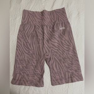Aybl evolve animal biker shorts purple